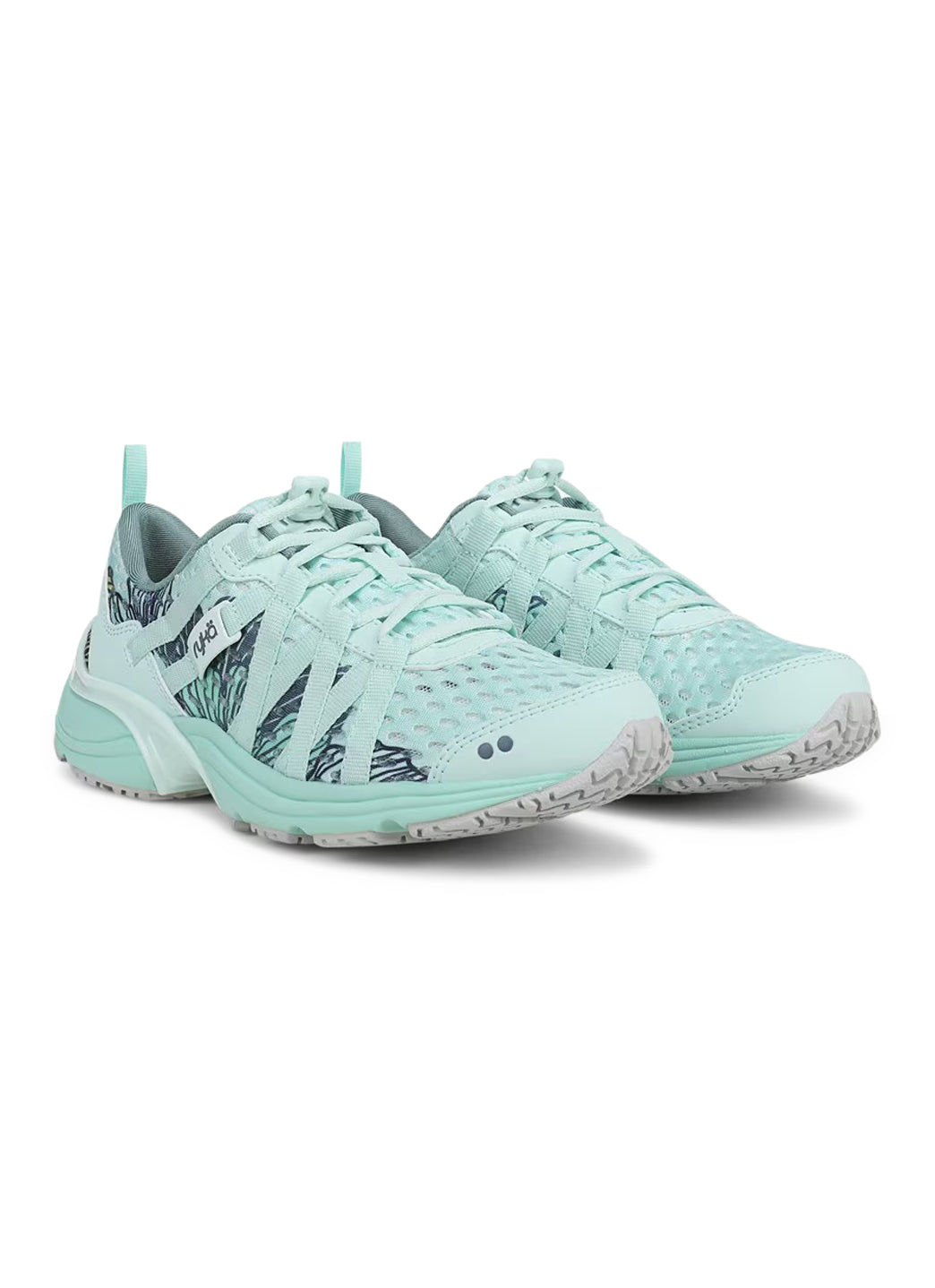 ryka アクアシューズ グレー/グリーン Ryka Women's Hydro Sport Water Shoes at SwimOutlet.com