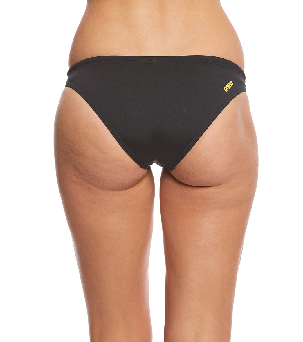 Arena Real Brief Schwimmbikini Hose Rule Breaker - S Black/white