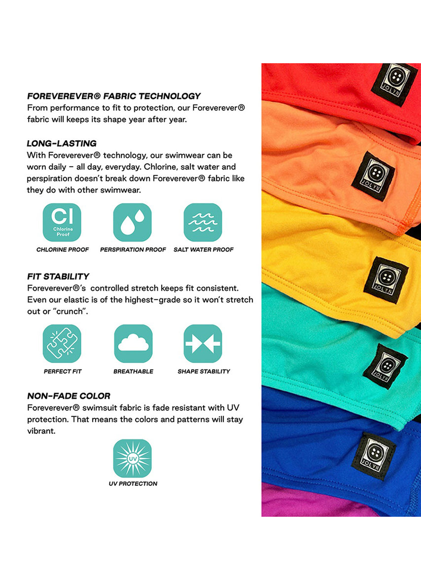 JOLYN Women's Jackson 4 Solid One Piece Swimsuit