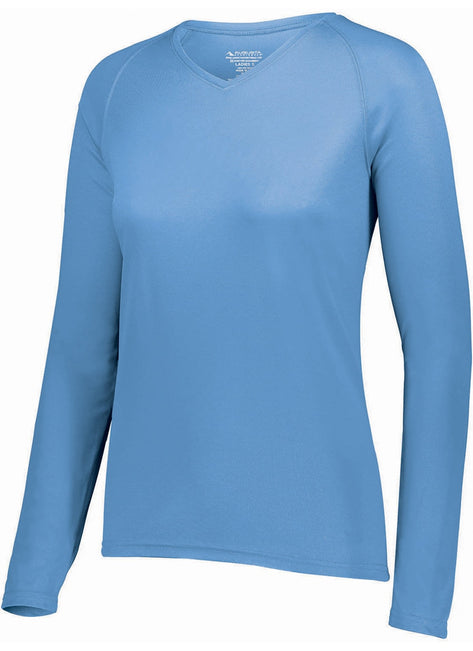 Augusta Sportswear Women's Attain Wicking Long Sleeve Rash Guard