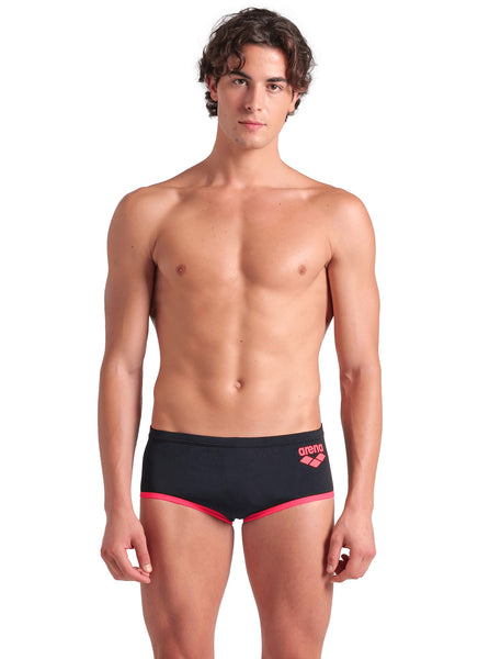 Arena Men's One Big Logo Square Leg Swimsuit at SwimOutlet.com