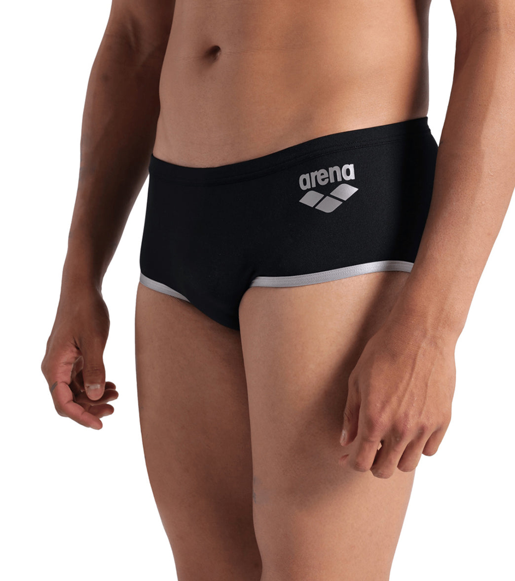 Arena Men's One Big Logo Square Leg Swimsuit at SwimOutlet.com