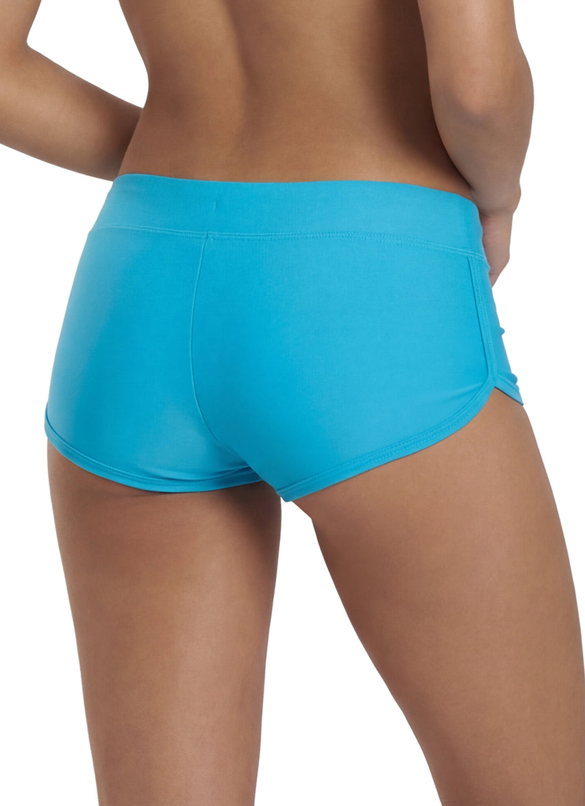 Sporti Active Cheeky Boyshort Swim Bottom - Bright Blue - X-Small