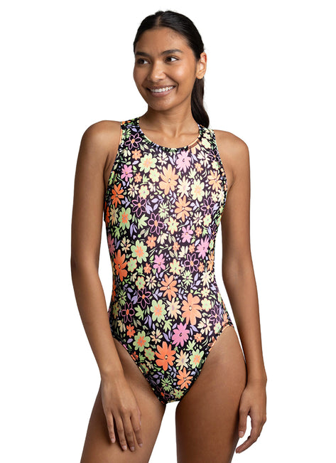 JOLYN Women's Anique Florijoy Water Polo Suit