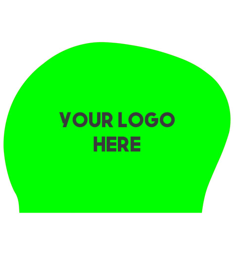 Custom Long Hair Silicone Swim Cap
