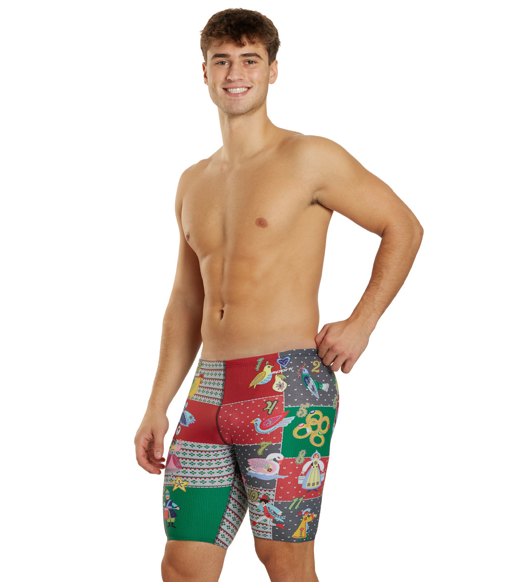 Sporti Granny Sweater 12 Days of Christmas Jammer Swimsuit (22-44