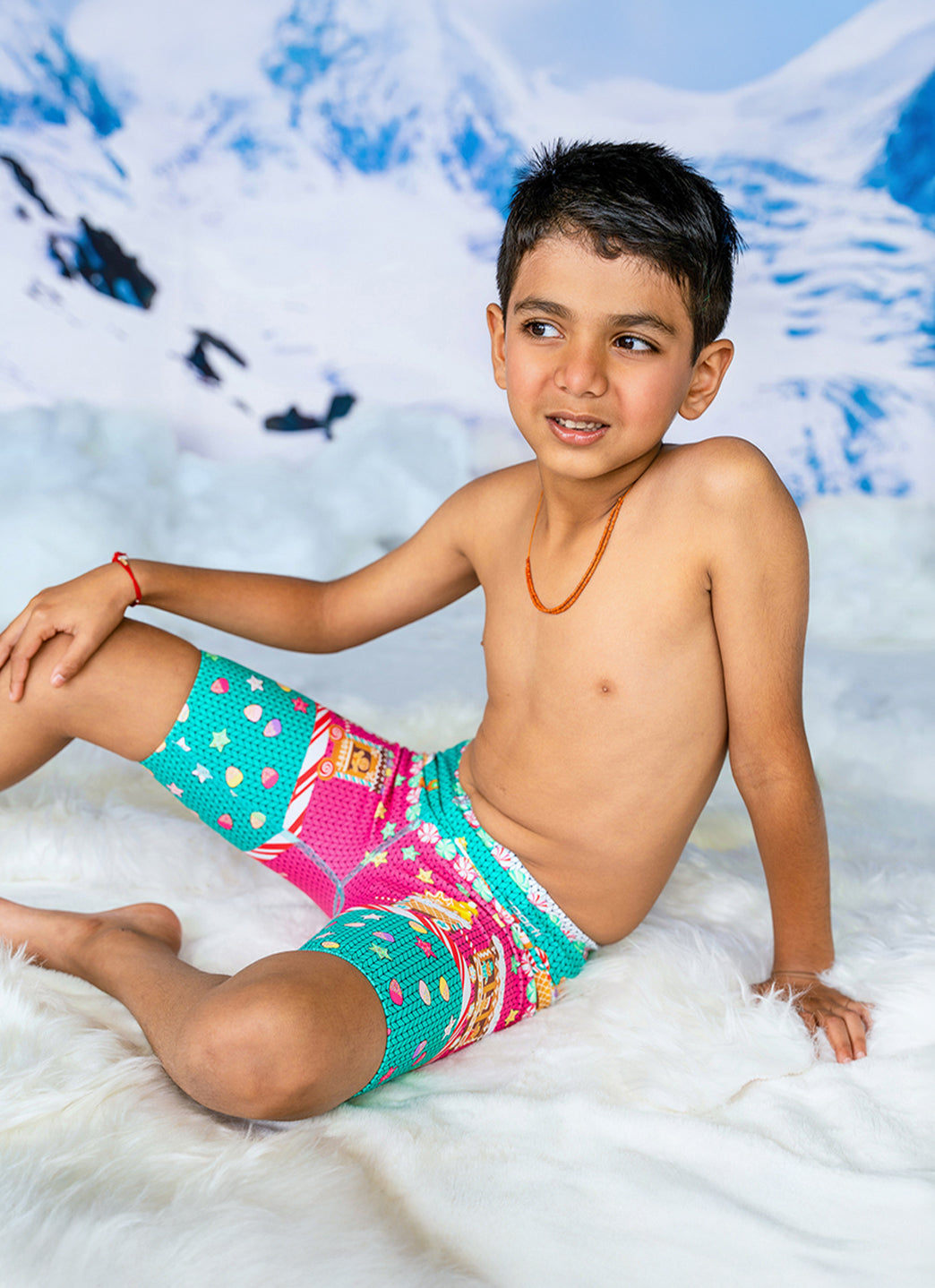 Sporti Granny Sweater Gingerbread Jammer Swimsuit (22-44) at