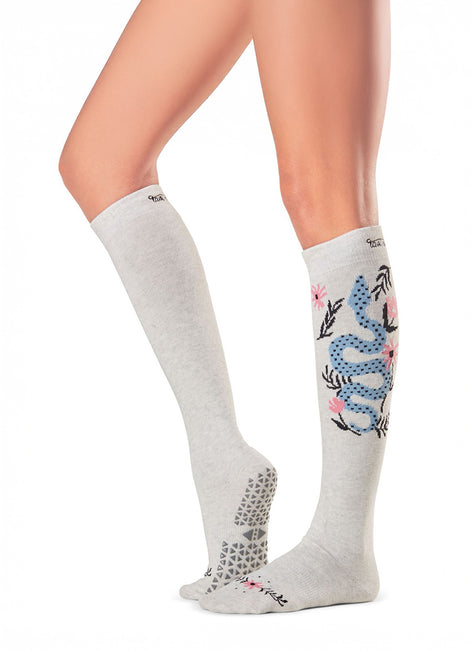 Tavi Jane Knee High Barre Grip Socks