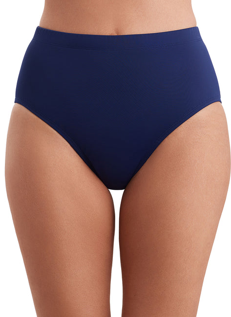 Shape Solver By Penbrooke Women's Divine Solids Bottoms Basic Bikini Bottom