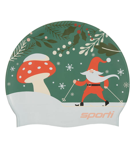 Sporti Woodland Wanderer Silicone Swim Cap