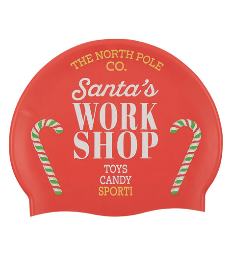 Sporti North Pole Silicone Swim Cap Jr.