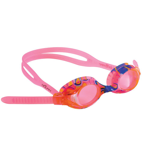 Dolfin Flipper Flowers Youth Goggle