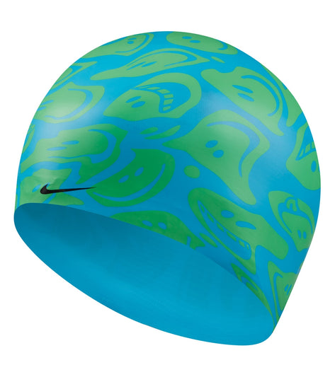 Nike Smiles Silicone Swim Cap