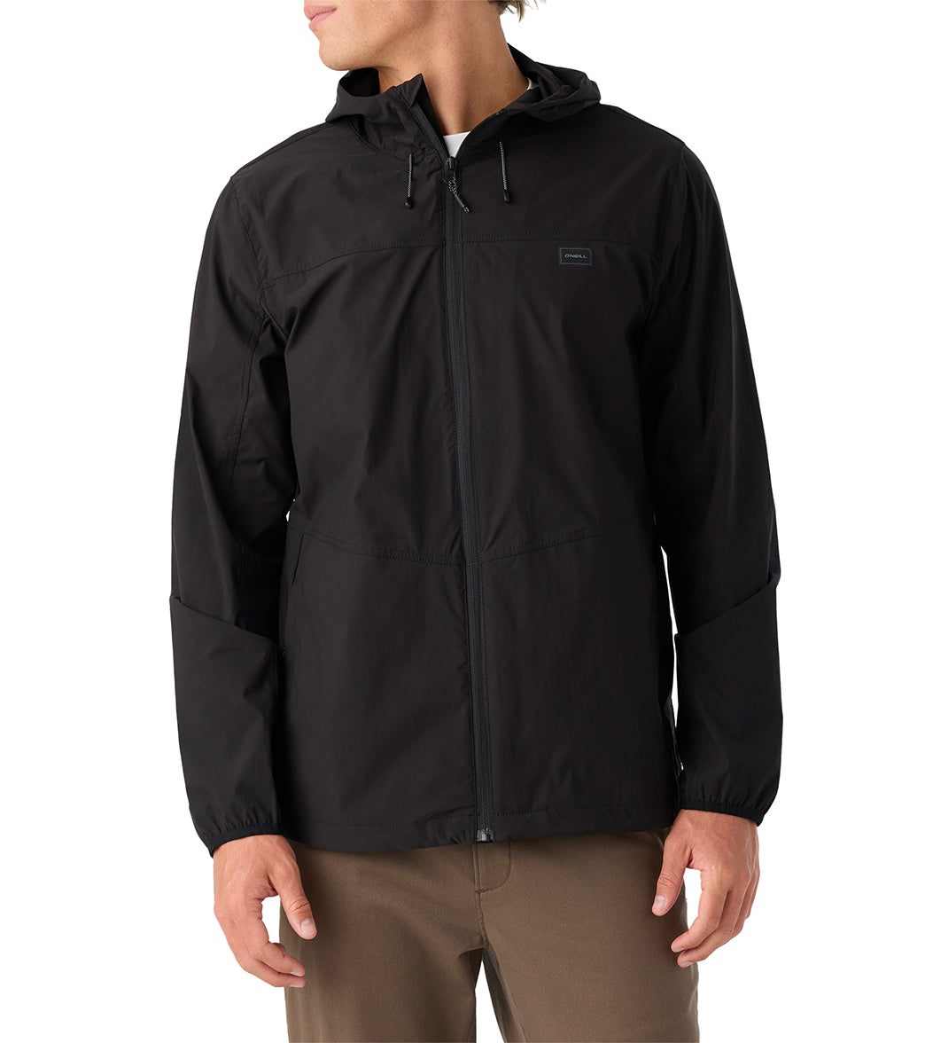 O'Neill Men's Traveler Windbreaker Stretch Jacket at SwimOutlet.com