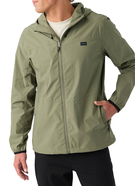 O'Neill Men's Traveler Windbreaker Stretch Jacket