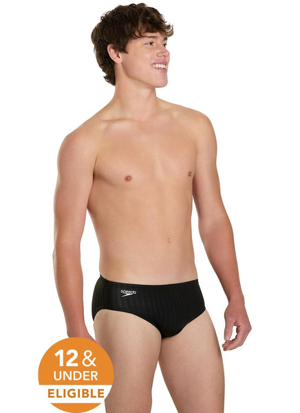 Speedo Men's Aquablade Brief Tech Suit Swimsuit at SwimOutlet.com