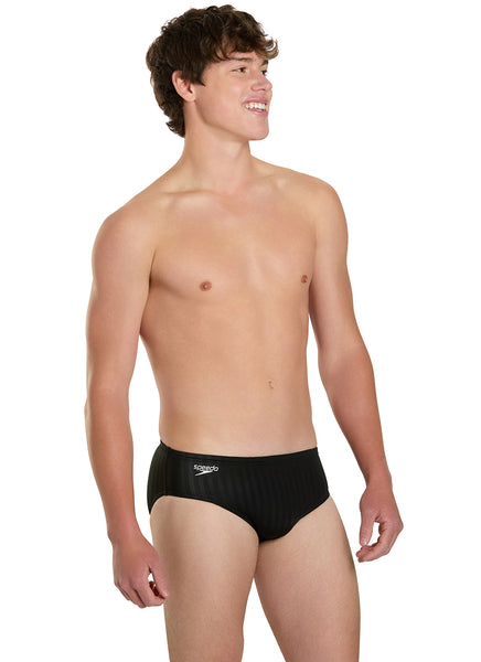 Speedo Men's Aquablade Brief Tech Suit Swimsuit at SwimOutlet.com