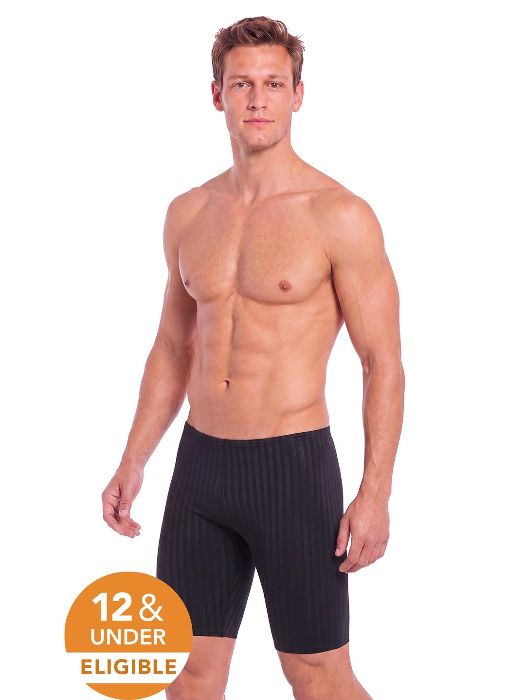 ウェア undermarron Speedo Men's Aquablade Jammer Tech Suit Swimsuit at SwimOutlet.com