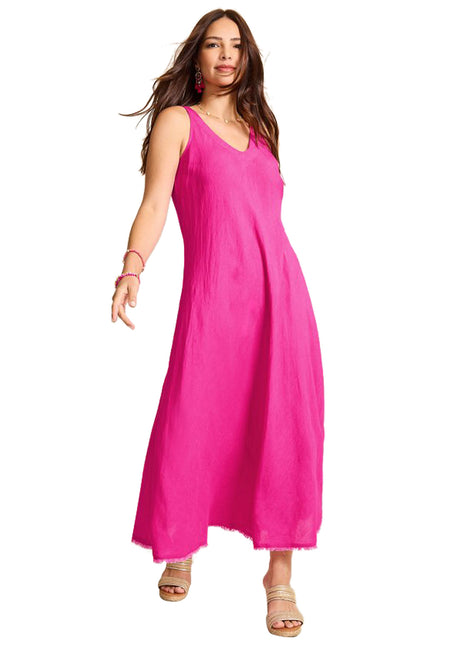 Tommy Bahama Women's St Lucia Bias Cut Tank Dress