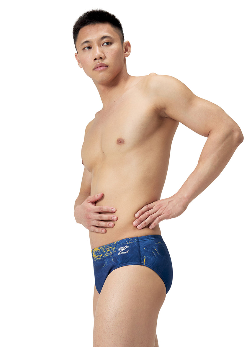 Speedo Men's Lunar Storm Brief Swimsuit
