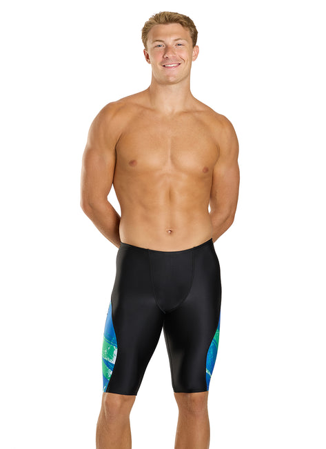 Speedo Men's Bolted Splice Jammer Swimsuit