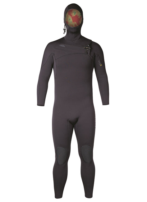Xcel Men's 4.5/3.5MM Comp X Hooded Fullsuit Wetsuit