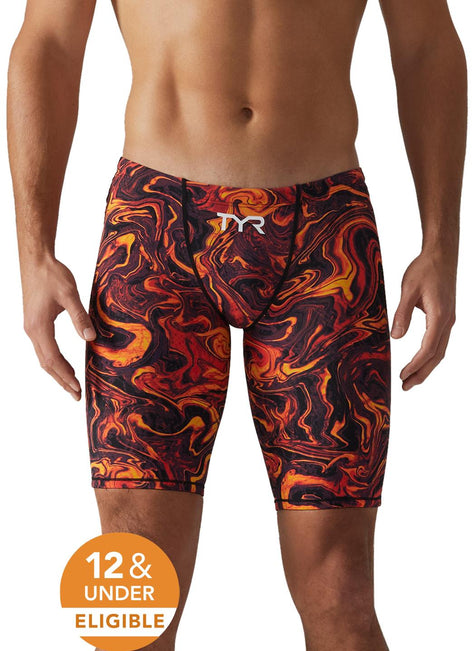 TYR Men's Hyperblitz Thresher Jammer Tech Suit Swimsuit