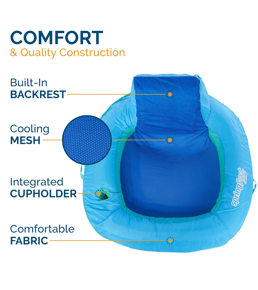 Summit Spring Float Swimways Spring Float SunSeat at SwimOutlet.com