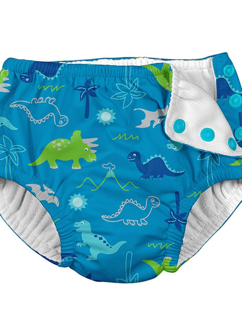 i play. by Green Sprouts Boys' Dinosaurs Swim Diaper (Baby, Toddler)