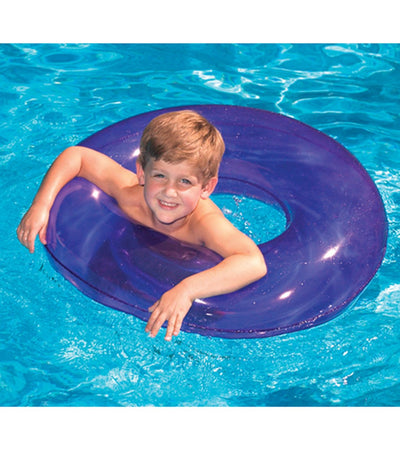 Swimline 30" Candy Transparent Swim Ring