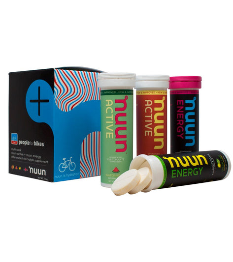 Nuun Active Assorted People for Bike 4-Pack Hydration Tablets
