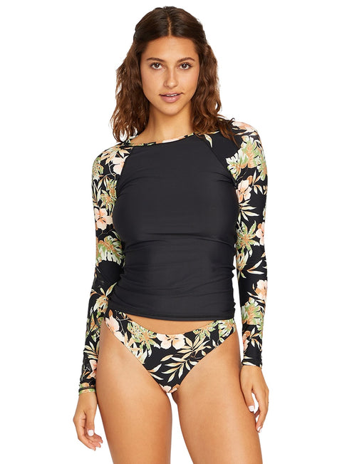 Volcom Women's For The Tide Long Sleeve UPF 50 Rash Guard