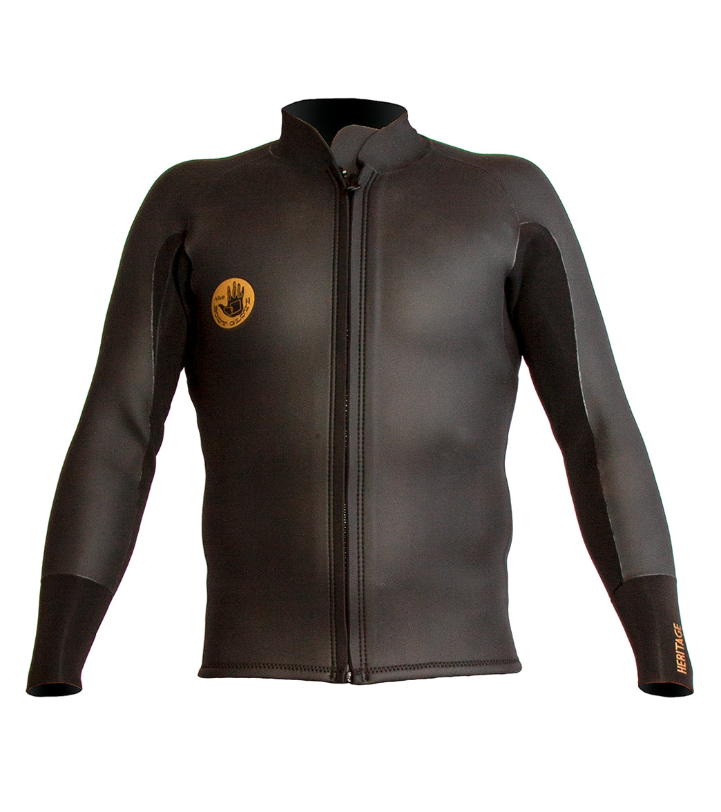 Body Glove Men's 2 mm Heritage Front Zip Wetsuit Jacket at