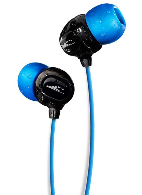 H2O Audio Surge S+ Waterproof Sport Headphones, Short Cord