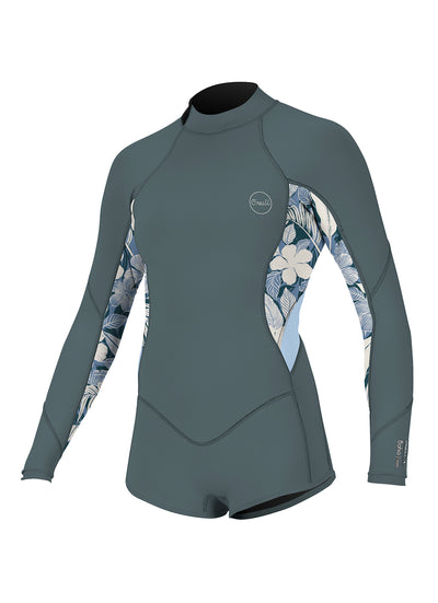 O'Neill Girls' 2/1MM Bahia Back Zip Springsuit Wetsuit