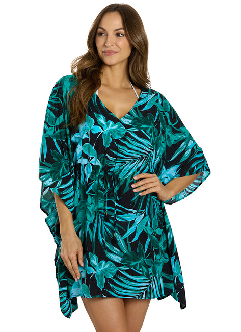 Jantzen Women's Bold Paradise June Short Tunic