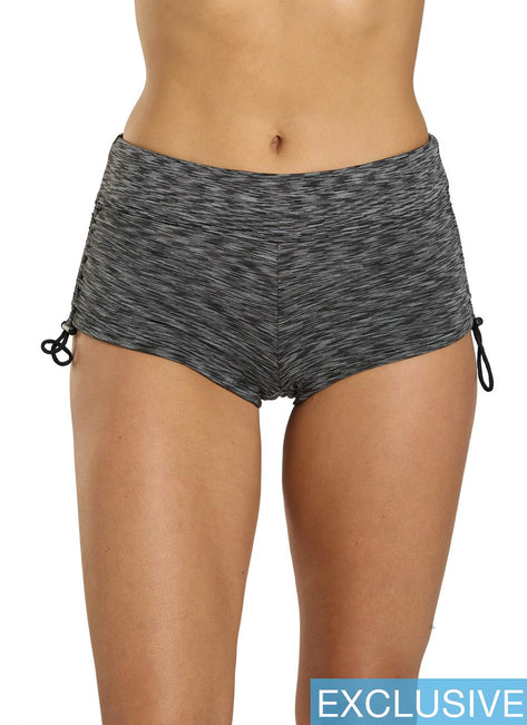 TYR Women's Sonoma Durafast Elite Della Boyshort Swim Bottom