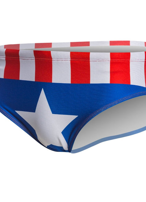 Splish Big Star Brief Swimsuit