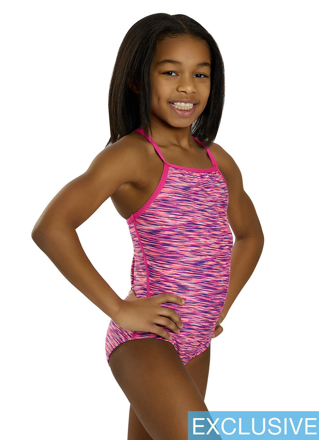 TYR Girls' Sonoma Durafast Elite Addy Diamondfit One Piece