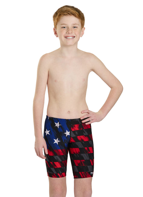 TYR Boys' Durafast Elite Valor Jammer (Little Kid, Big Kid)