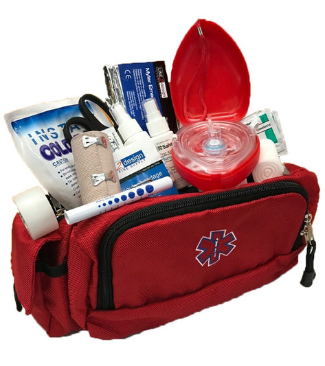 LINE2Design Deluxe First Aid Fanny Pack Kit