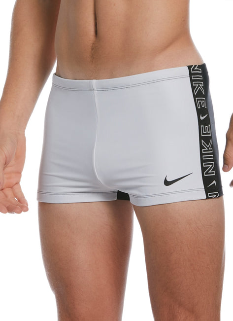 Nike Men's Logo Tape Square Leg Swimsuit