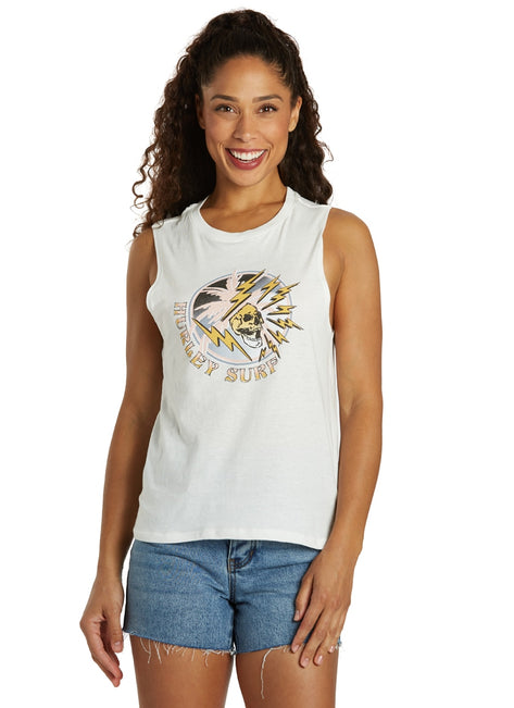 Hurley Women's Ahh Washed Muscle Tank