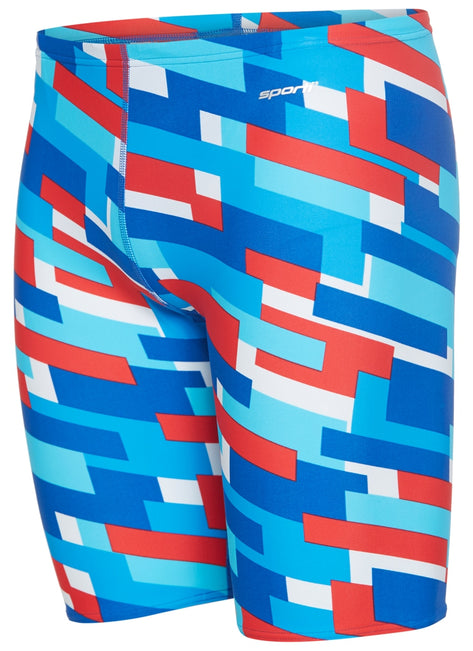 Sporti Cubism USA Jammer Swimsuit