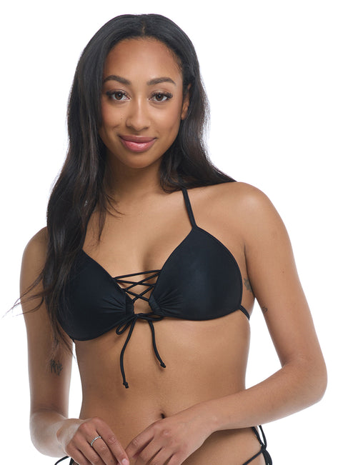 Body Glove Swimwear Smoothies Baby Love Push Up Triangle Bikini Top