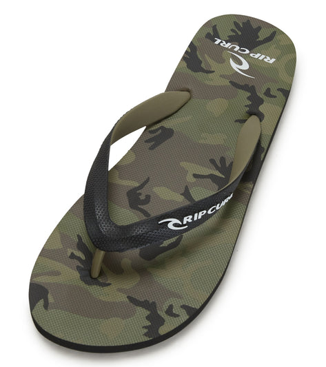 Rip Curl Men's Camouflage Open Toe Flip Flops