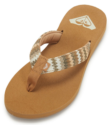Roxy Women's Porto Raffia Flip Flops