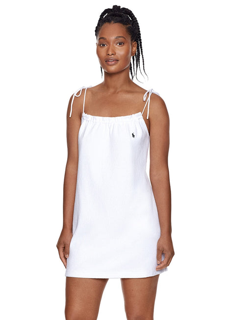 Polo Ralph Lauren Women's Terry Shoulder Tie Dress