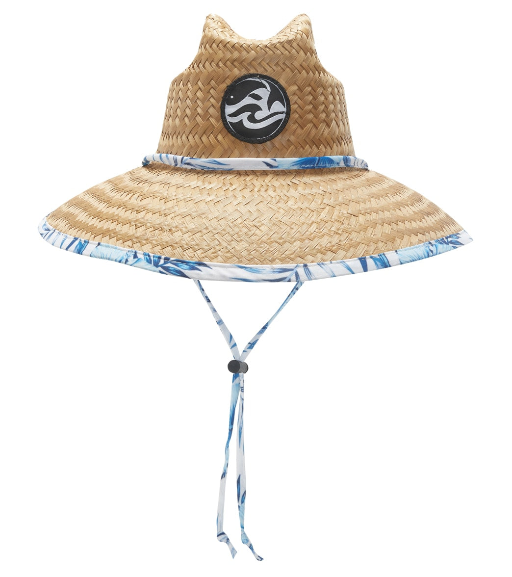 Wet Products Lifeguard Hat Hibiscus Underbrim Flexfit Hat at