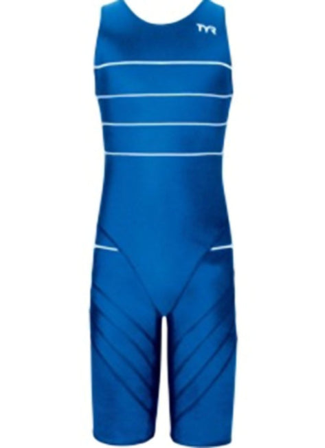 TYR Aqua Shift Male Zipperback Short John Tech Suit Swimsuit